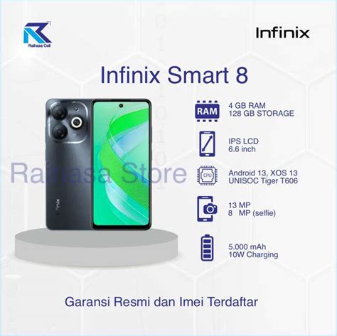 Infinix Smart 8 Garansi resmi